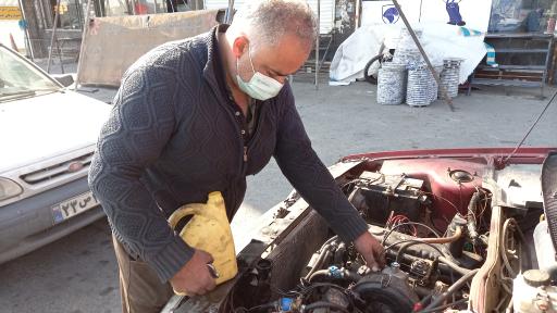 عکس باطری سازی محسن