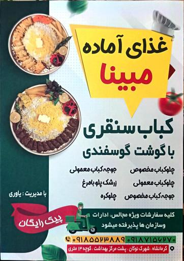 عکس غذای آماده مبینا و ارمینا