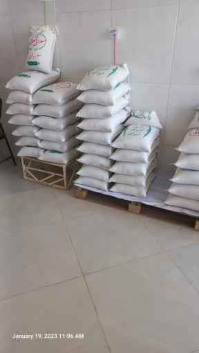 عکس عرضه برنج ایرانی مرادی