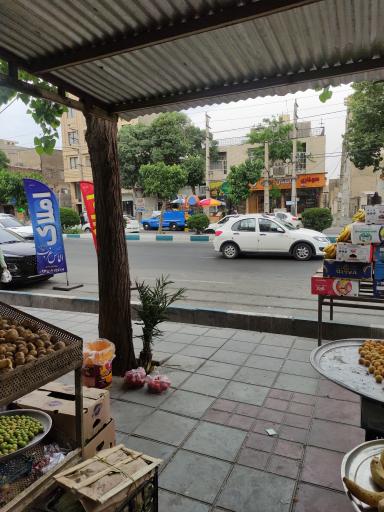 عکس میوه فروشی آقا مجید