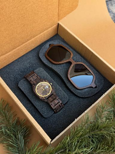 عکس ساعت مچی چوبی بینوکیو