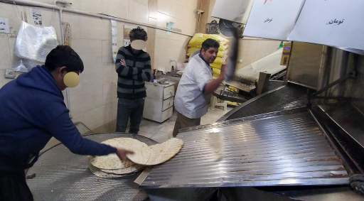 عکس نانوایی تافتون