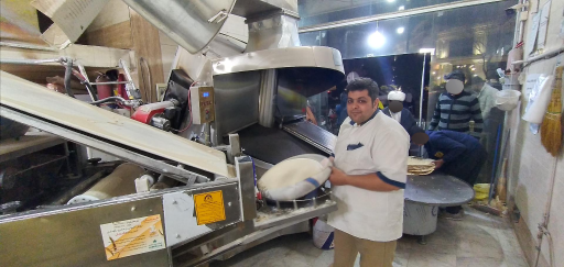 عکس نانوایی تافتون