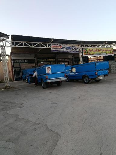 عکس باربری الو وانت قوشاچای