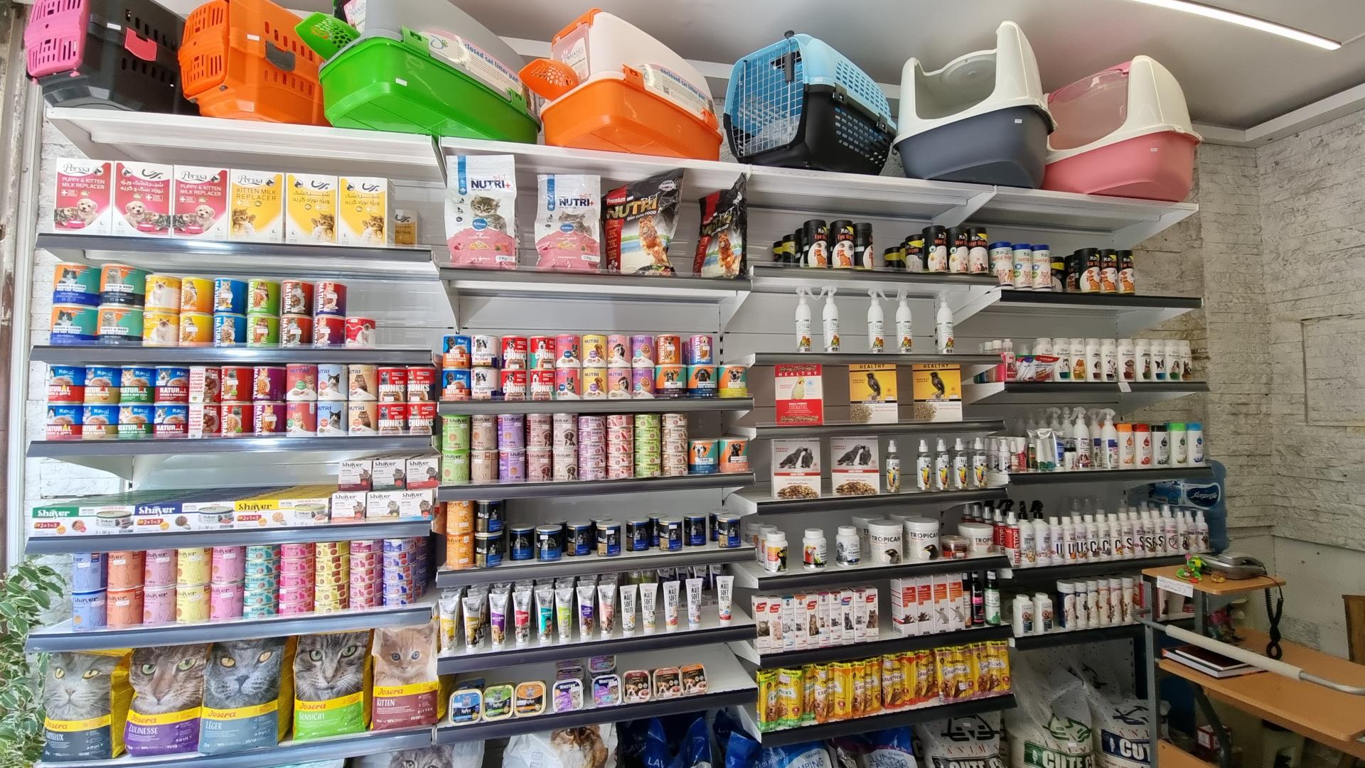 عکس پت شاپ و ملزومات حیوانات خانگی