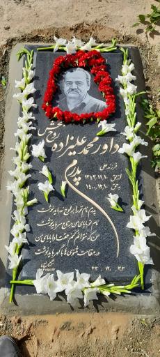 عکس مزار داور محمد علیزاده