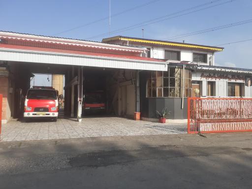 عکس مرکز آتش نشانی شهرداری سنگر