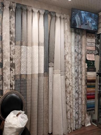 عکس گالری پرده و پارچه ارکیده استاجی