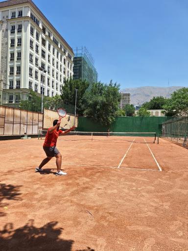 عکس باشگاه تنیس آجودانیه