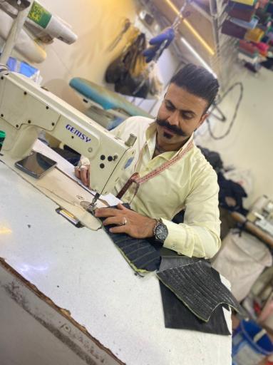 عکس خیاطی وتعمیرات لباس التون