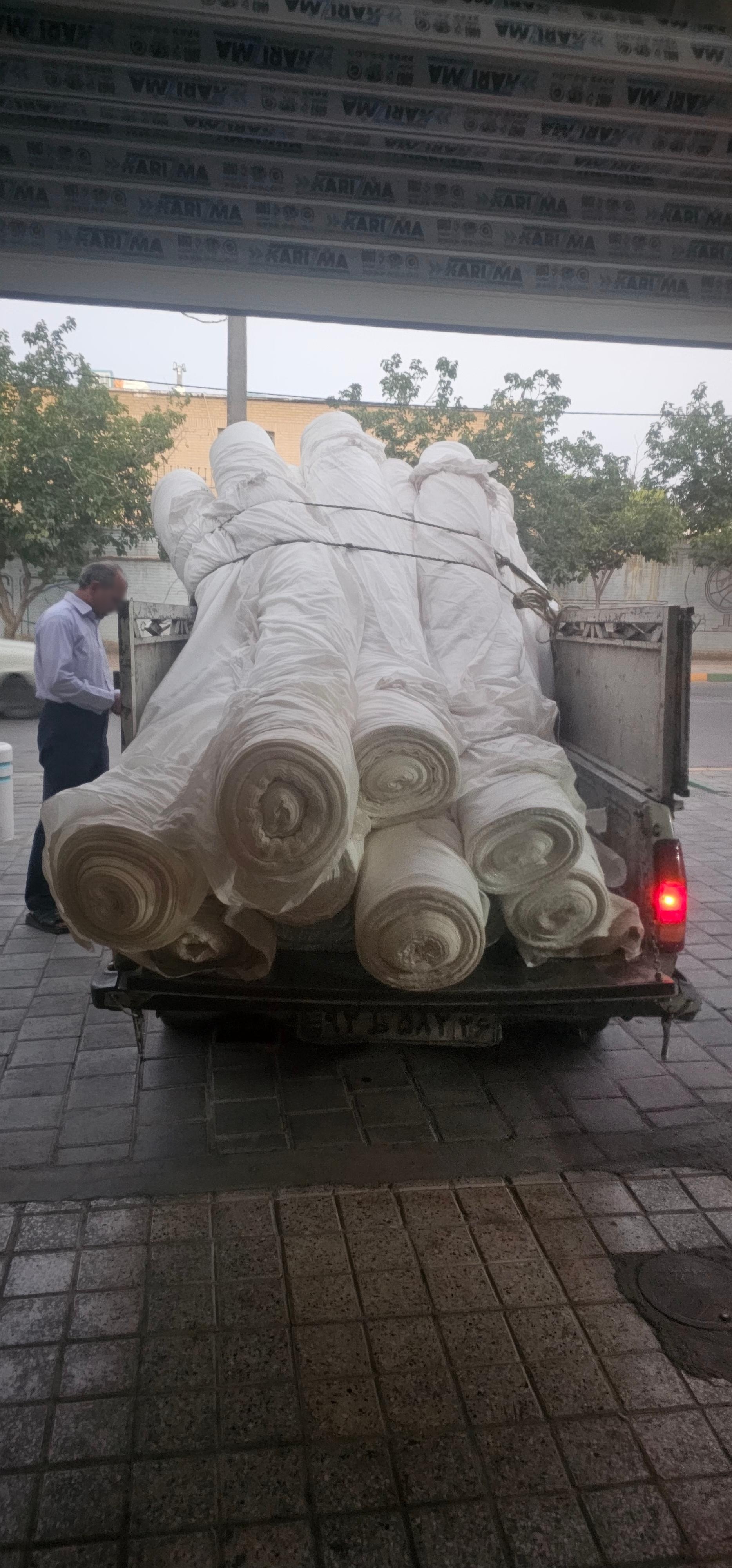 عکس چاپ پارچه قائم