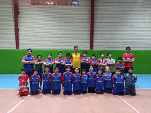 عکس آموزش فوتبال بهمن 