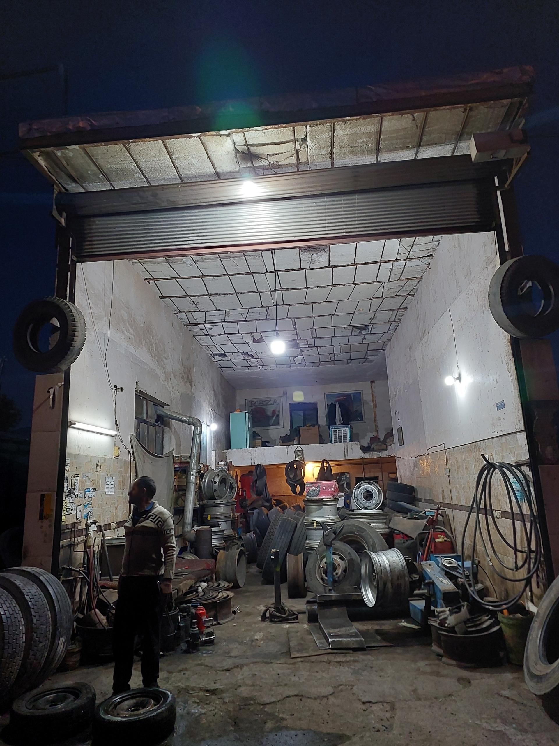 عکس پنچرگیری محمد (چگینی)