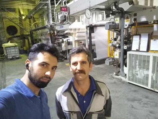 عکس سالن تولید فیلم جوادچگینی