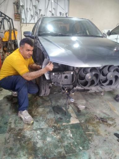 عکس صافکاری علی کاوند