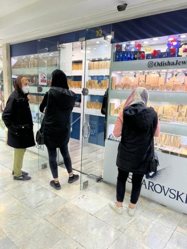 عکس گالری نقره اودیشا فروشگاه سواروسکی