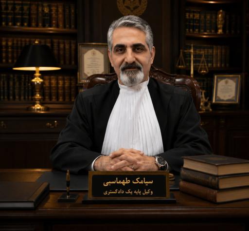 عکس دفتر وکالت حسین سیامک طهماسبی