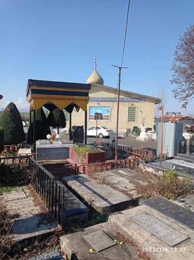 عکس بقعه و مسجد آقا سید مهدی (ع) میرزا جنگل