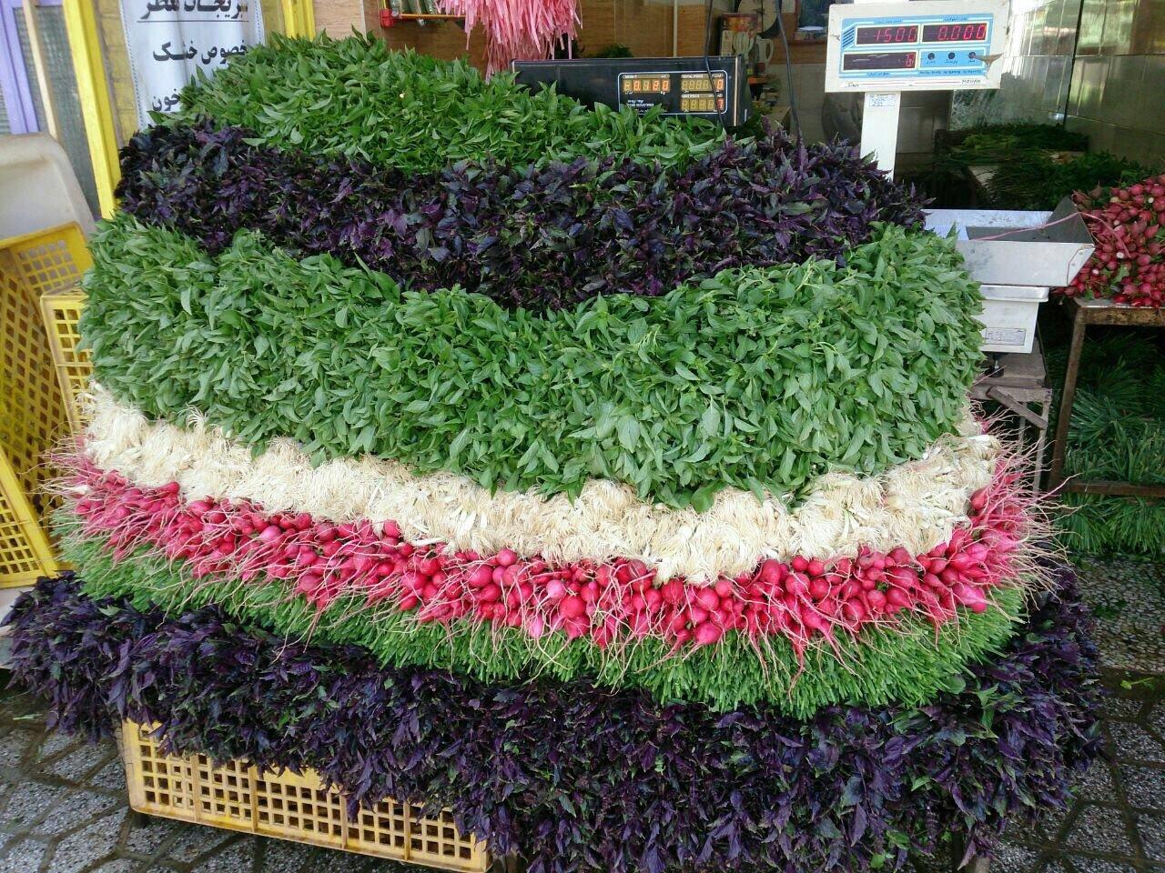 عکس سبزی خوردن فرهاد