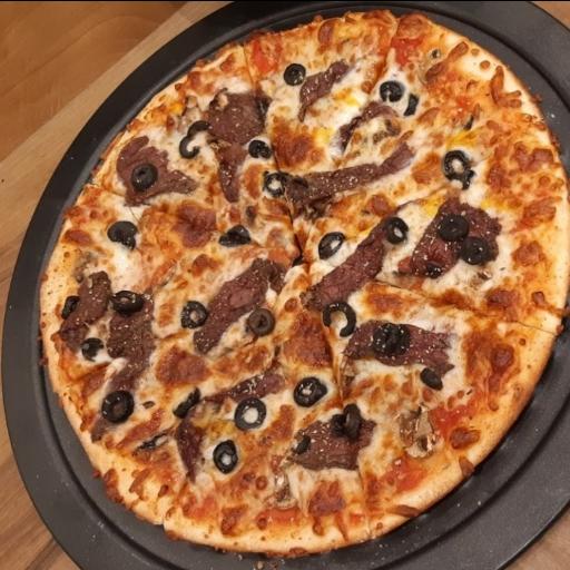 عکس پیتزا پاندا