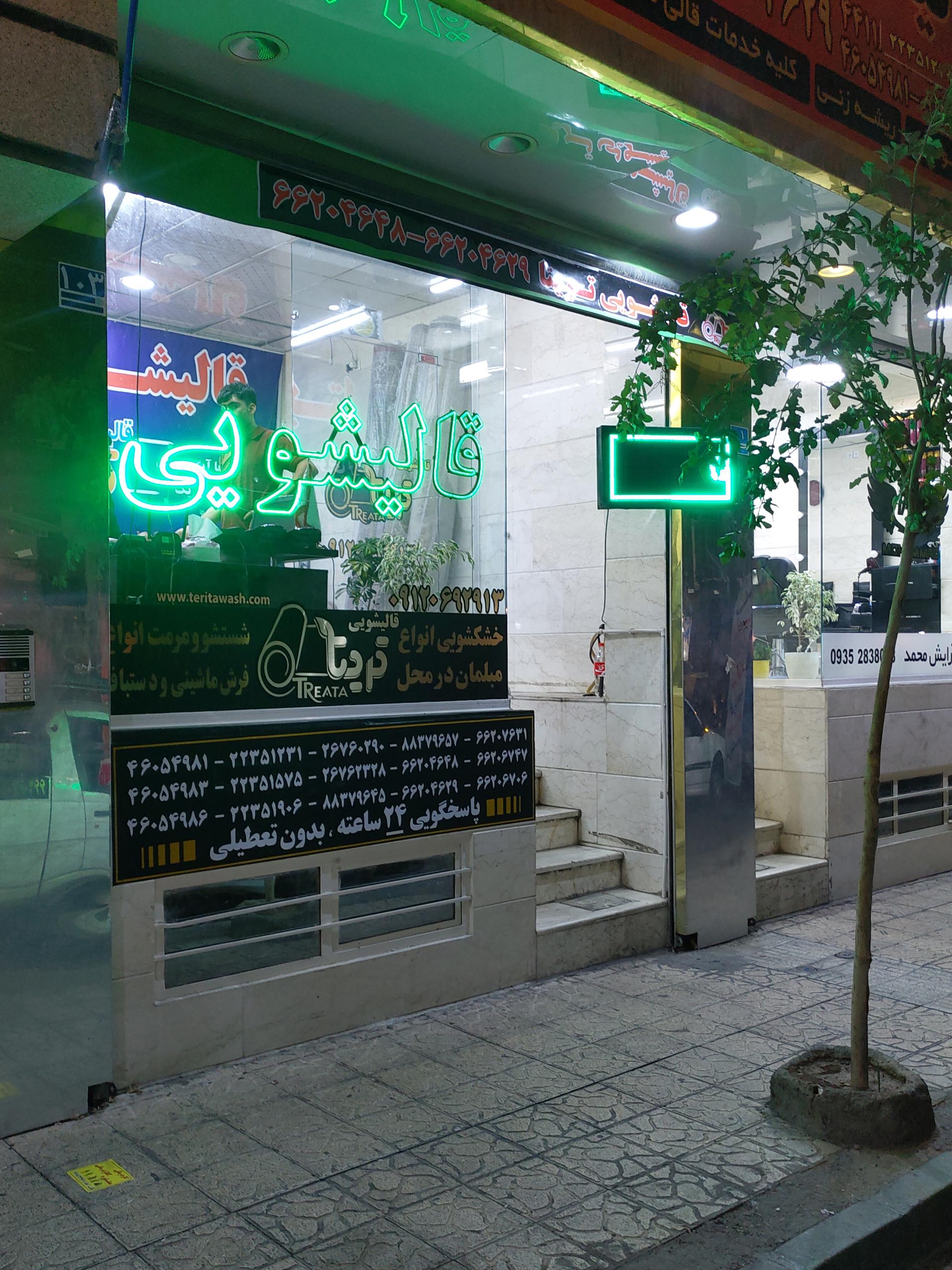 عکس قالیشویی تریتا