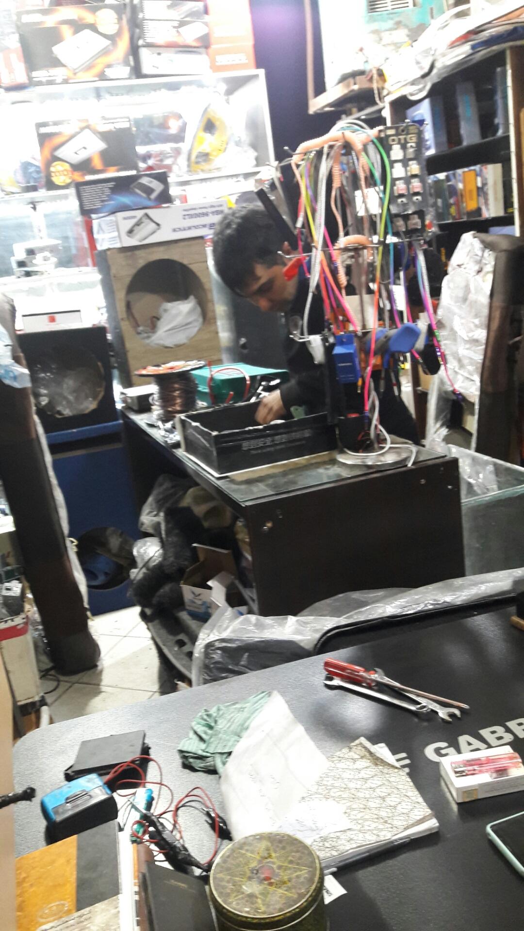 عکس سیستم و ضبط و باند علی