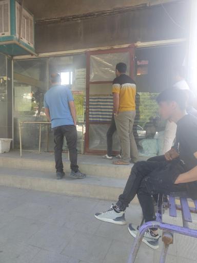 عکس نانوایی سنگکی