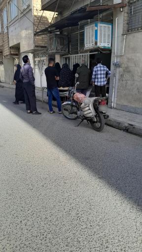 عکس نانوایی سنگک