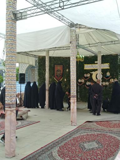 عکس مرقد شهدای حرم شاهچراغ