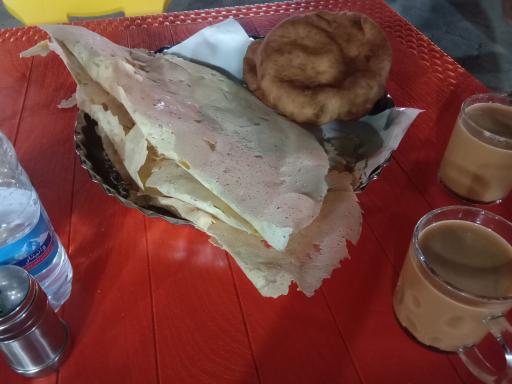 عکس نان تمشی جزیره غذای محلی