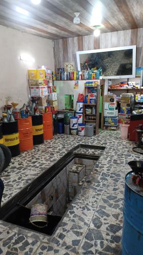 عکس تعویض روغن و آپاراتی احمدرضا