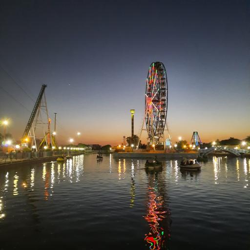 عکس شهربازی پارک ملت