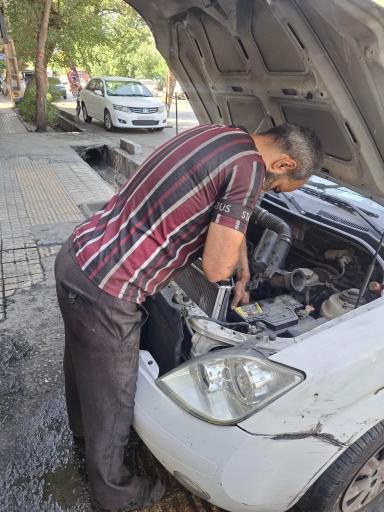 عکس رادیاتورسازی ولیعصر (عج)