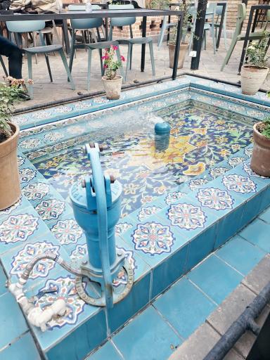عکس کافه حوض نقاشی