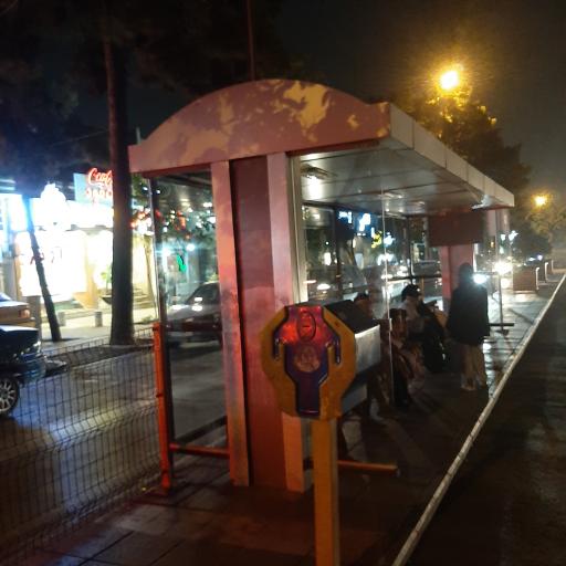 عکس ایستگاه اتوبوس سید رضی