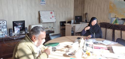 عکس دفتر شماره ۱ گروه جهادی سیدالشهدا (ع)