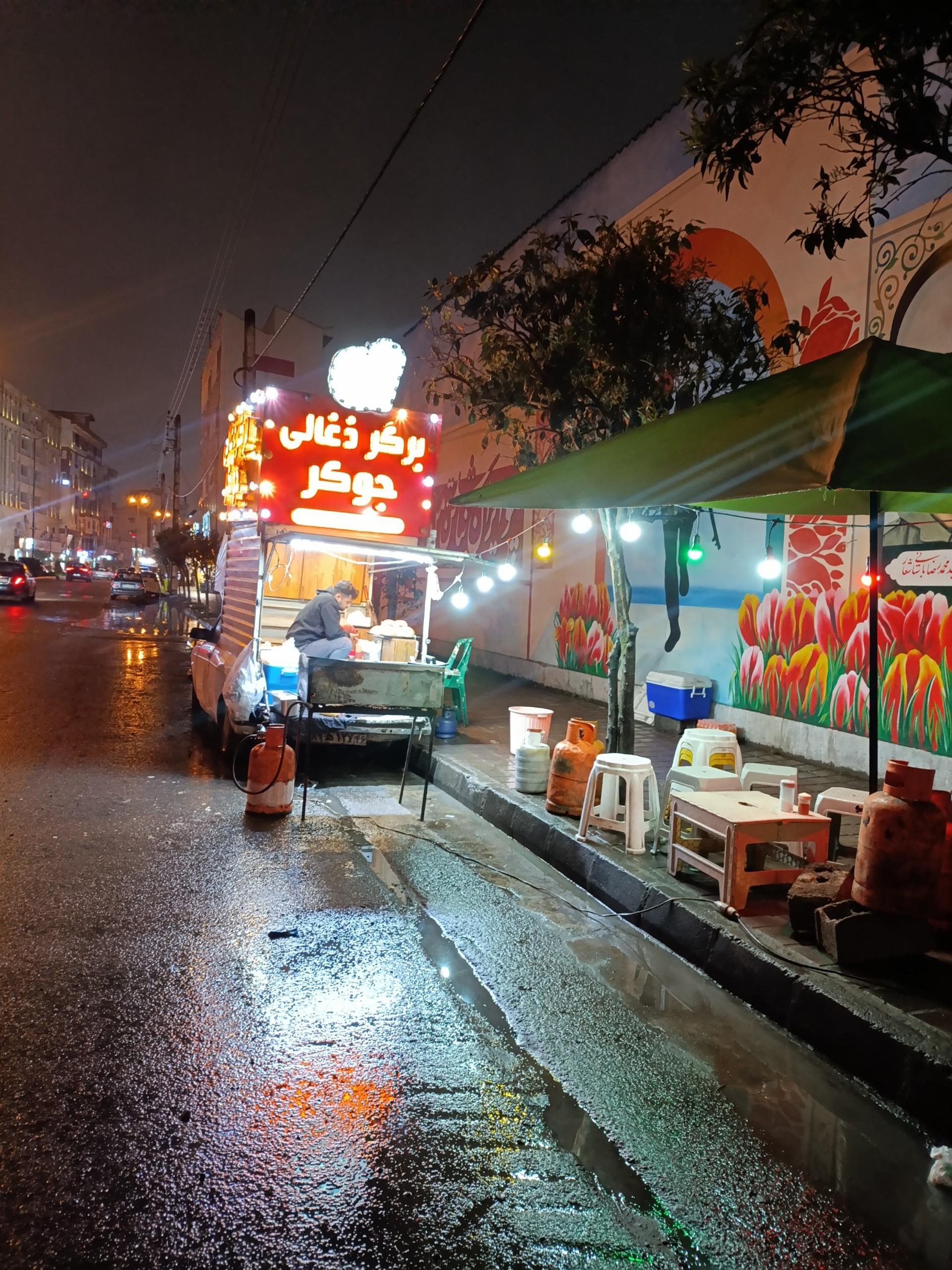 عکس برگر ذغالی جوکر