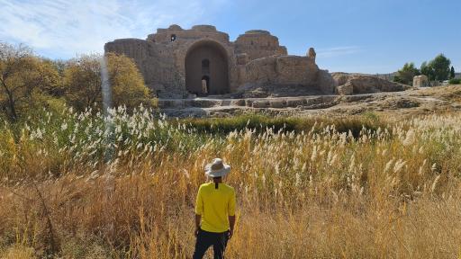 عکس کاخ اردشیر بابکان