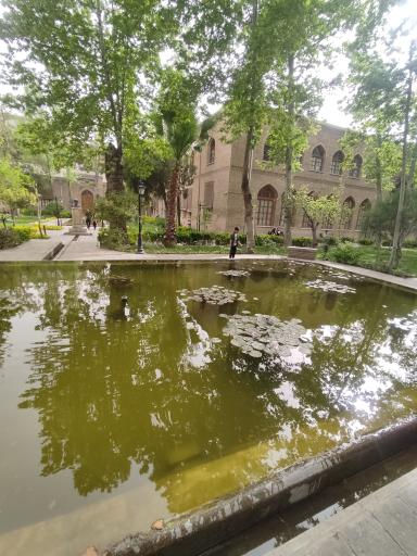 عکس کتابخانه باغ موزه نگارستان