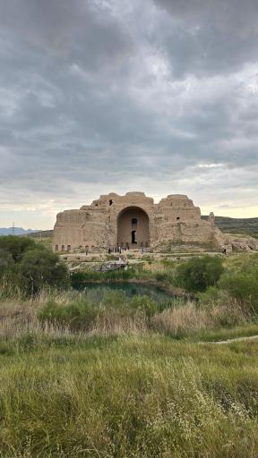 عکس کاخ اردشیر بابکان