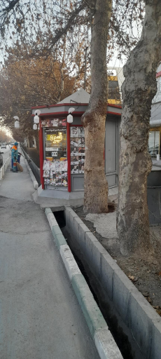 عکس دکه مطبوعات نصراللهی