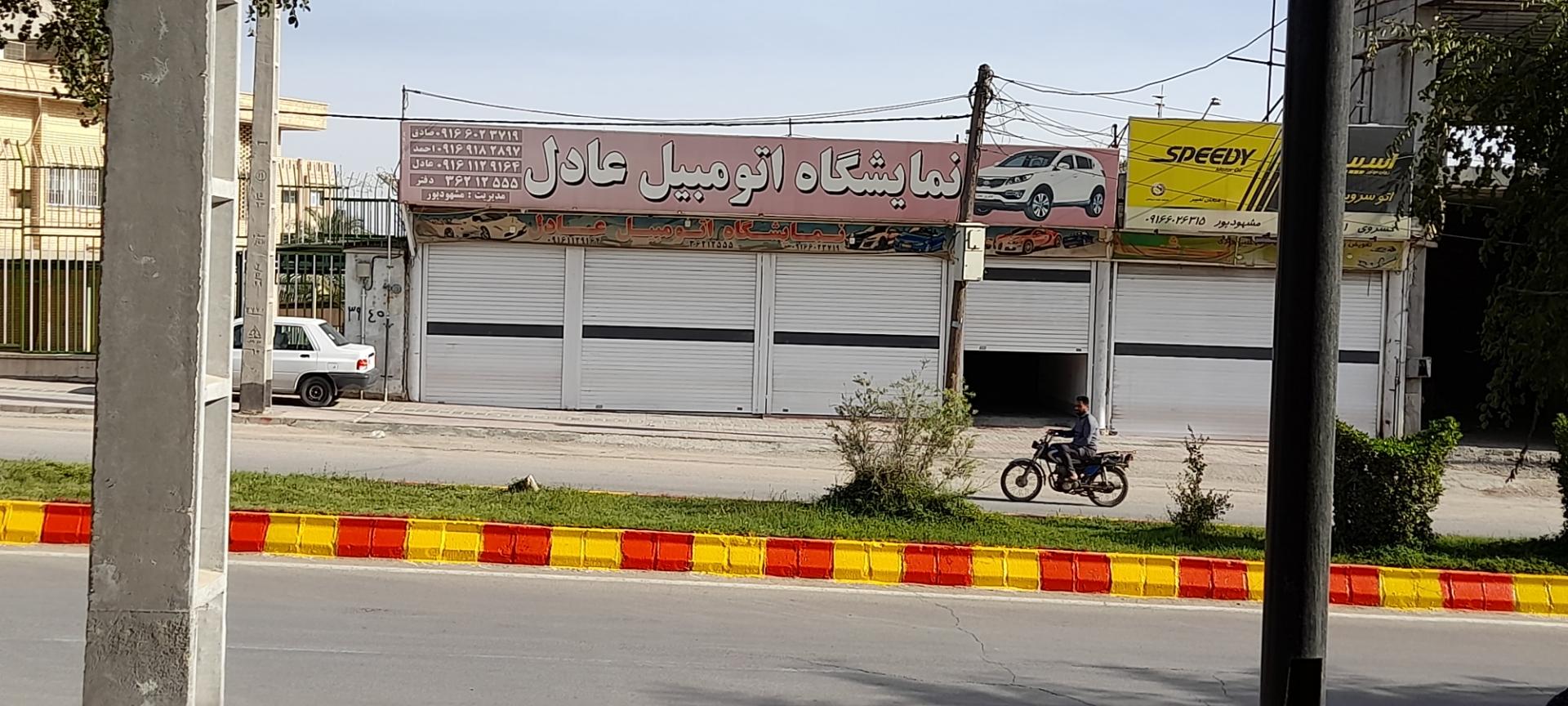 عکس نمایشگاه اتومبیل عادل