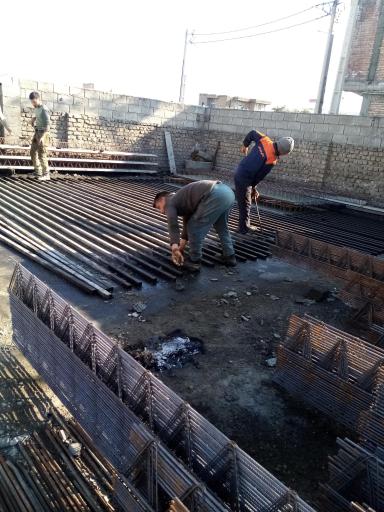 عکس کارگاه تولید تیرچه پرنا