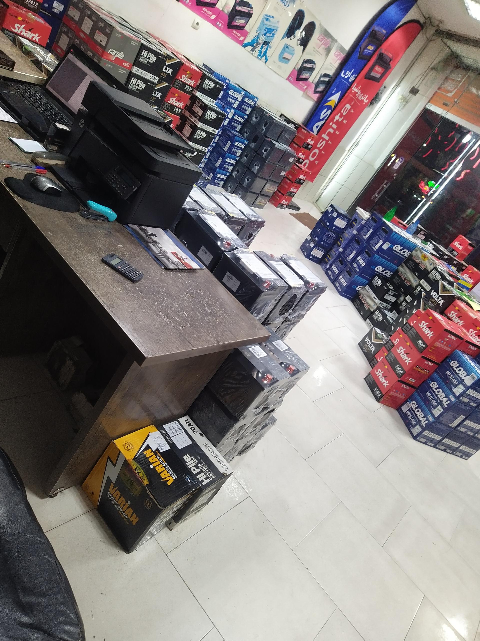 عکس فروشگاه باتری رحمانی