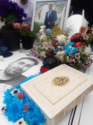 عکس مزار حمید رضا ضیائی