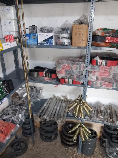 عکس لوازم کمباین زنجیری الیاس 