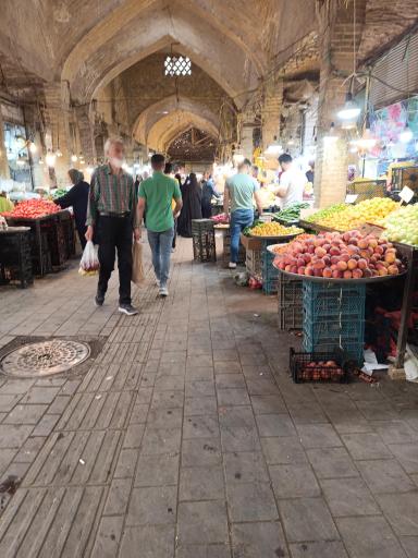 عکس بازار تاریخی زنجان