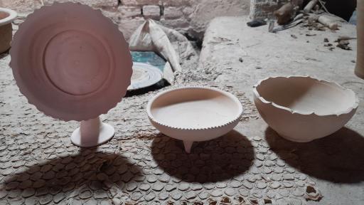 عکس کارگاه سفال بهرامی