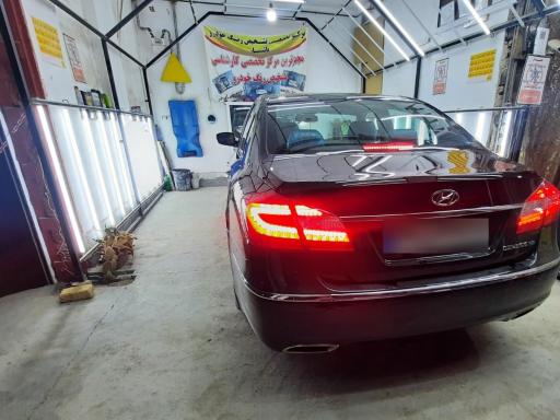 عکس کارشناسی رنگ و شاسی خودرو یاشار 