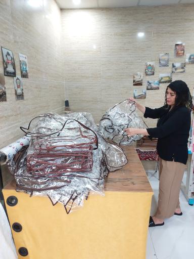 عکس کاور مبل ژله ای خانم میرزایی